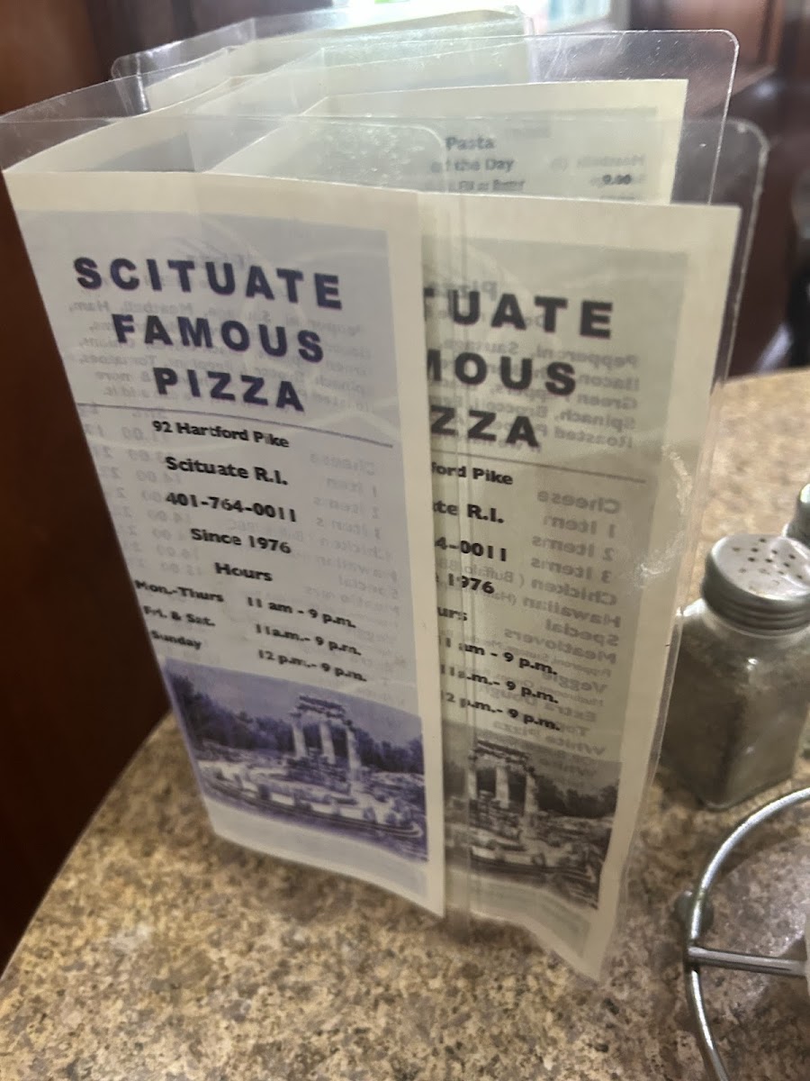 Famous Pizza Menu - Image 4